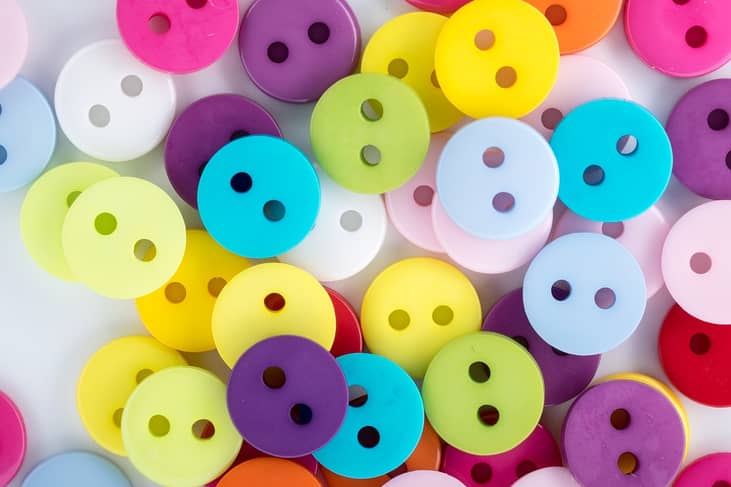 #43. October 21: Count Your Buttons Day