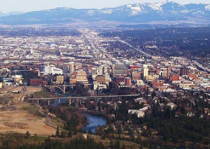 #4. Spokane, WA