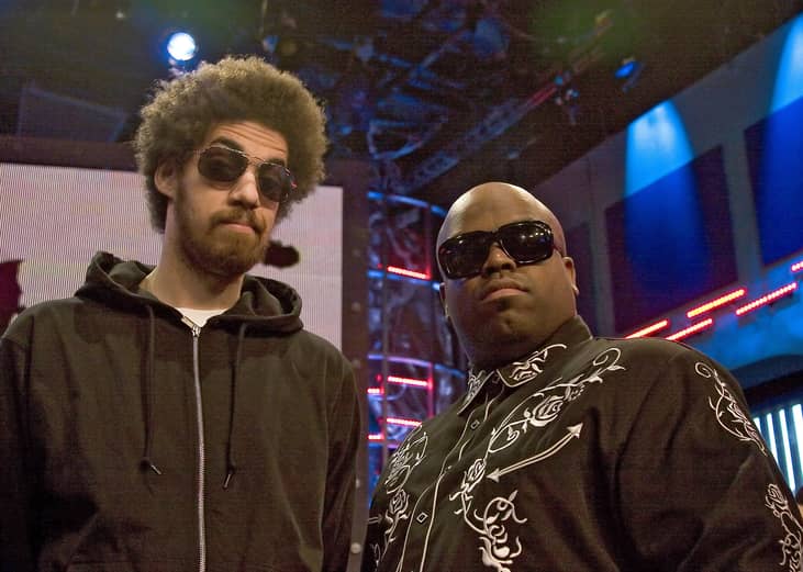 Gnarls Barkley at the FUSE Studios in New York.