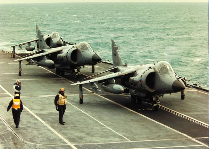 Pictured: Hawker Siddeley Harrier
