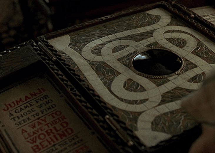 Jumanji board game