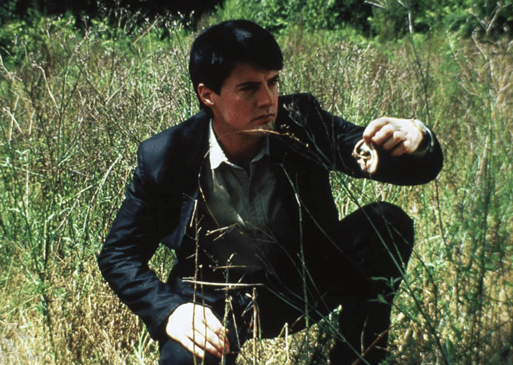 Kyle MacLachlan in "Blue Velvet".