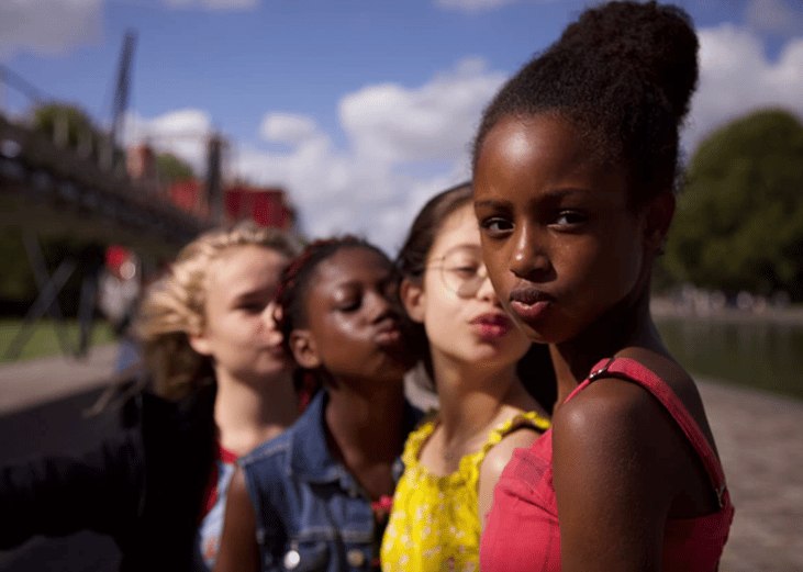 Fathia Youssouf in a scene from "Cuties".