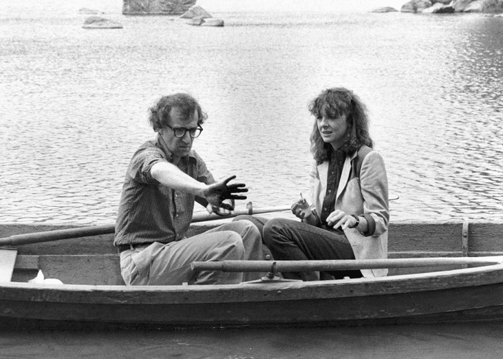 Woody Allen and Diane Keaton in "Manhattan".