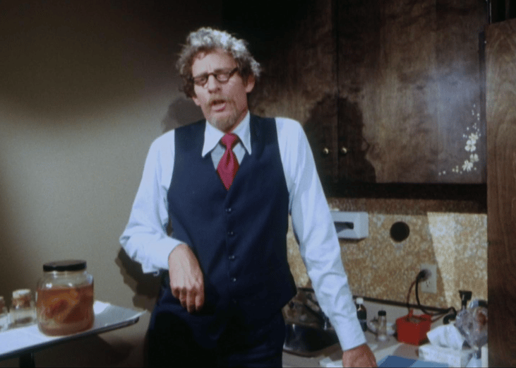 A scene from the film "Faces of Death".