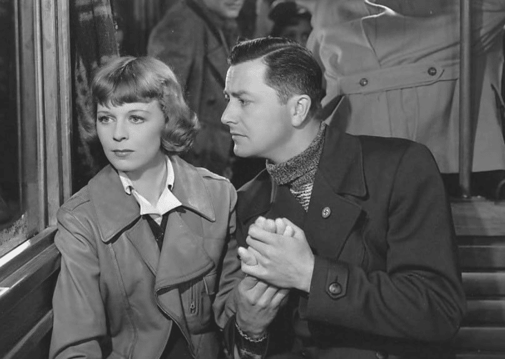 Robert Young and Margaret Sullavan in The Mortal Storm.