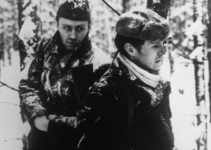 Vladimir Gostyukhin and Boris Plotnikov in The Ascent.
