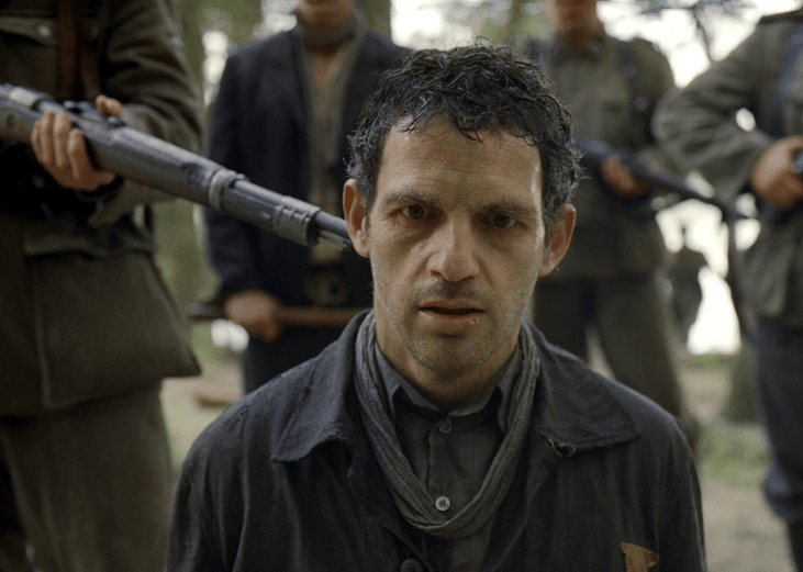 Géza Röhrig in Son of Saul.