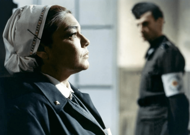 Simone Signoret in Army of Shadows.