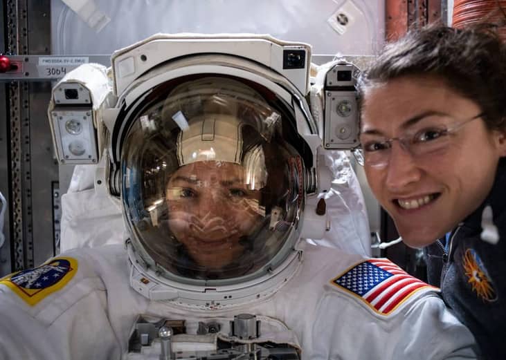 2019: First all-women space walk