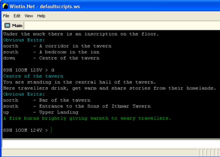 The first online games were text-based