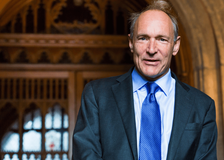 Sir Tim Berners-Lee was knighted in 2003