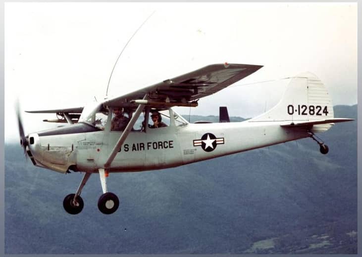 Pictured: Cessna O-1 Bird Dog