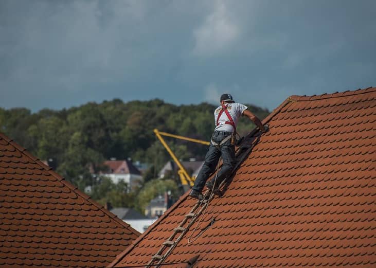 #7. Replacing or repairing roof