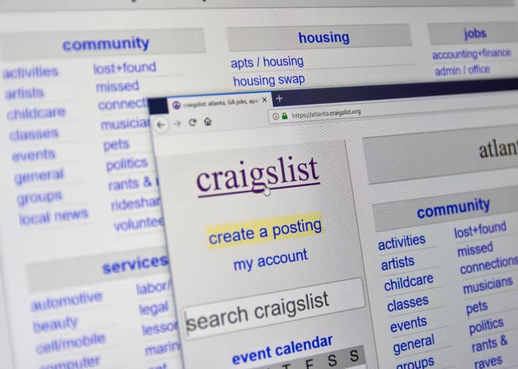 2000s: Craigslist allows people to track down missed connections.