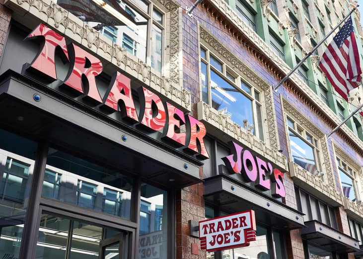 Trader Joe's storefront.