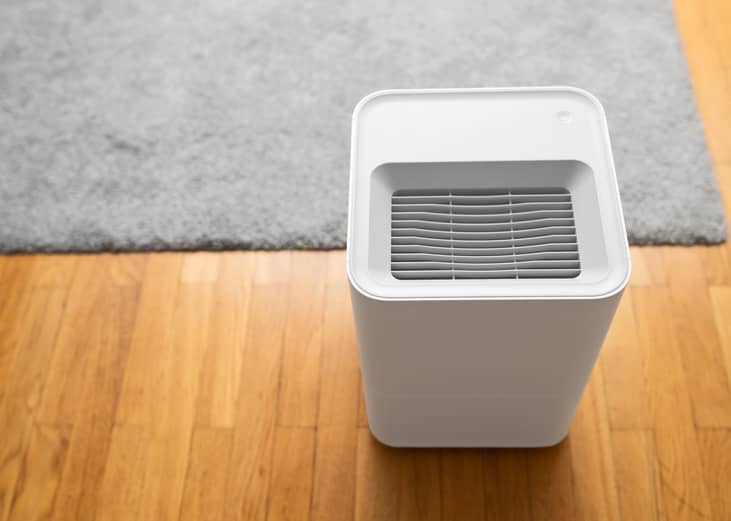 Portable air cleaners
