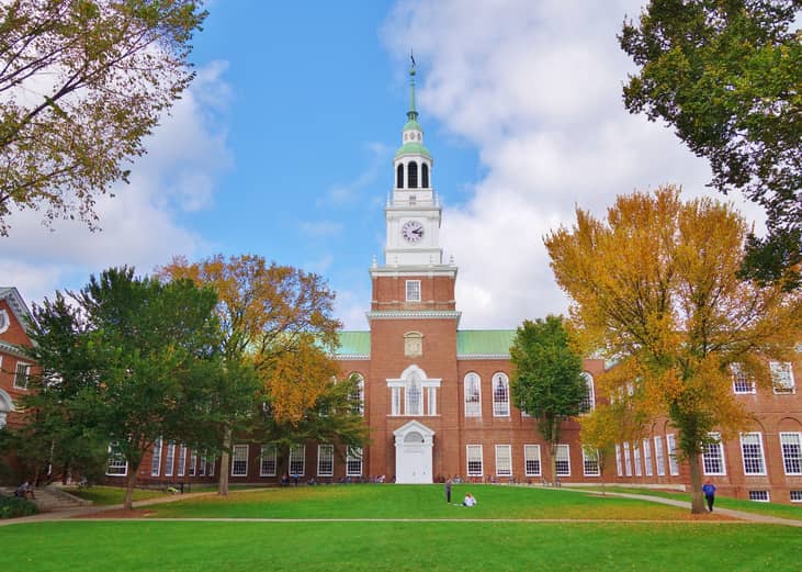 #18. Dartmouth College