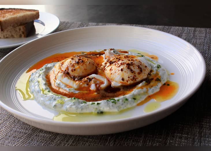 Turkish Eggs (Cilbir)