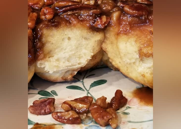 Salted Caramel Pecan Sticky Buns