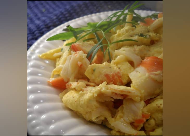 Lobster Scrambled Eggs
