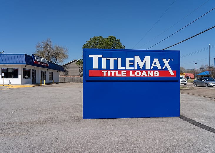 A TitleMax store in Pearland, Texas.