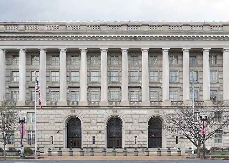 The Internal Revenue Service Building in Washington, D.C.