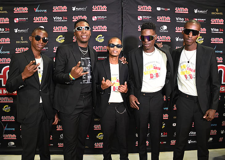 Wood BlockDJs during the Urban Music Awards 2025, 20th Anniversary Edition at Heartfelt Arena on May 4, 2025 in Pretoria, South Africa.