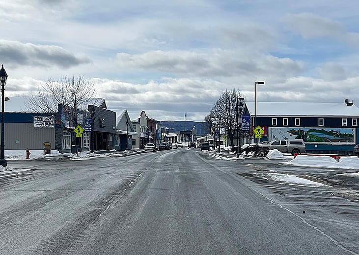 The town of Fort Kent.
