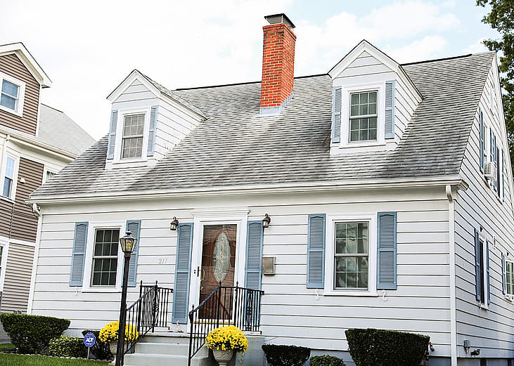 A suburban residential property.