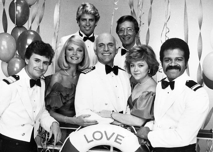 Theodore William Ted Lange, American actor, director, and screenwriter best known for his role as the bartender, Isaac Washington, in the 1970s TV series "The Love Boat", 1982.
