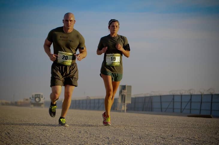 "If a man does not keep pace..."
