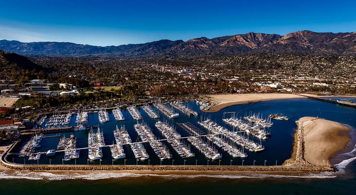 #3. Santa Barbara, CA