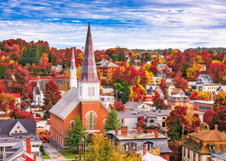 #49. Vermont (tie)