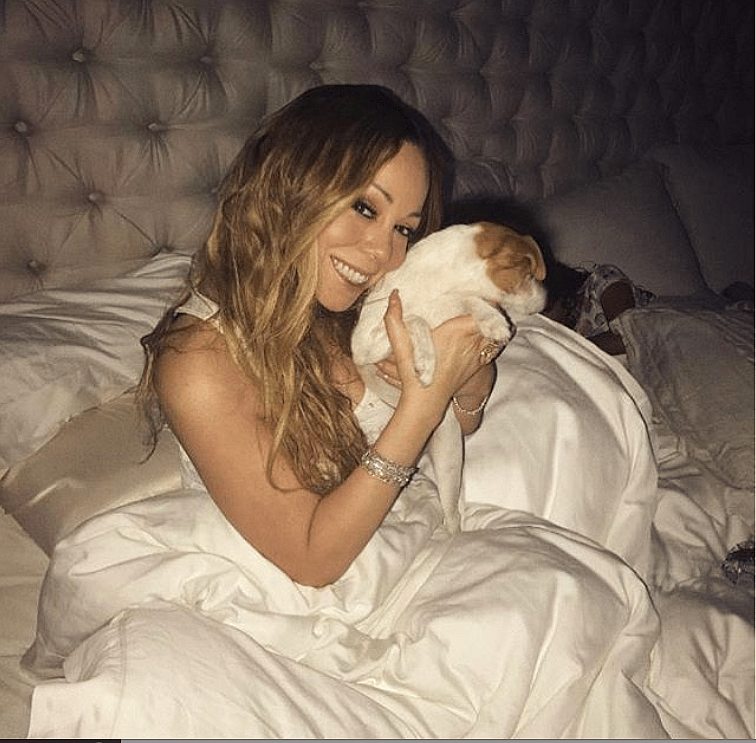 Mariah Carey: The Good Revered Pow Jackson, Mutley P. Gore Jackson the Third, Jill E. Beans, Pipitty Jackson, Cha Cha, Jackie Lambchops, J.J., and Squeak E. Beans