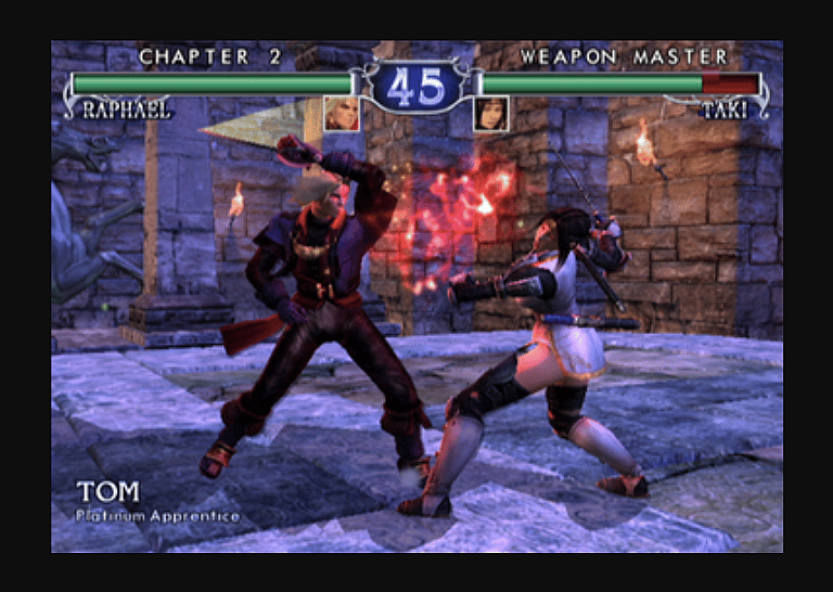 #38 (tie). SoulCalibur II