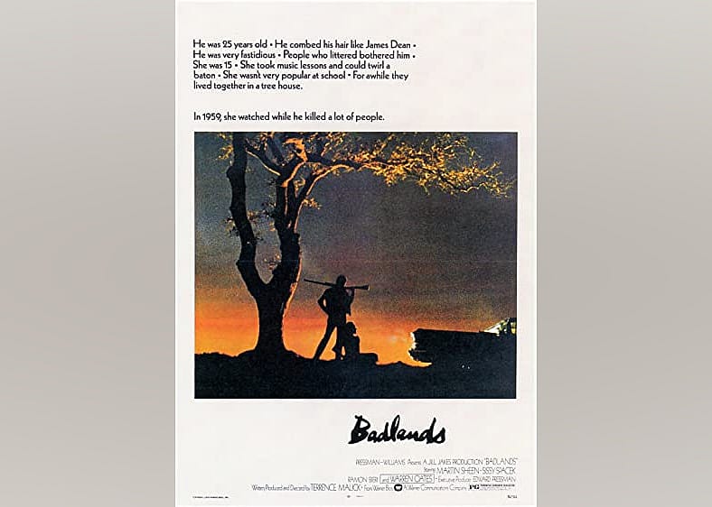 #3. Badlands (1973)