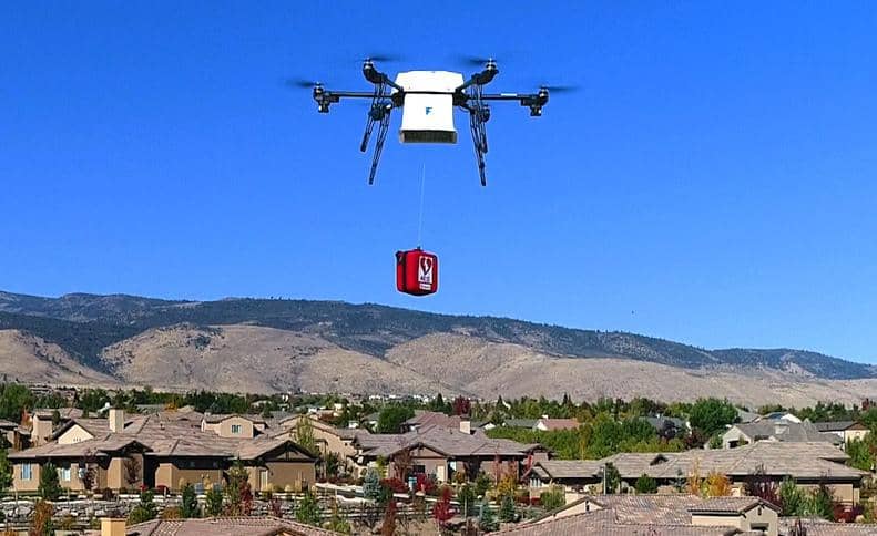 Life-saving drone deliveries