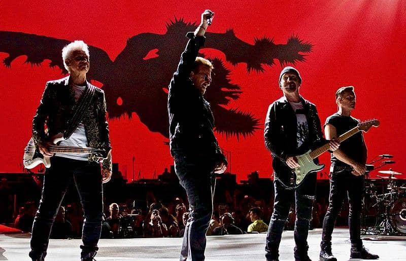 #19. U2: The Joshua Tree Tour 2017
