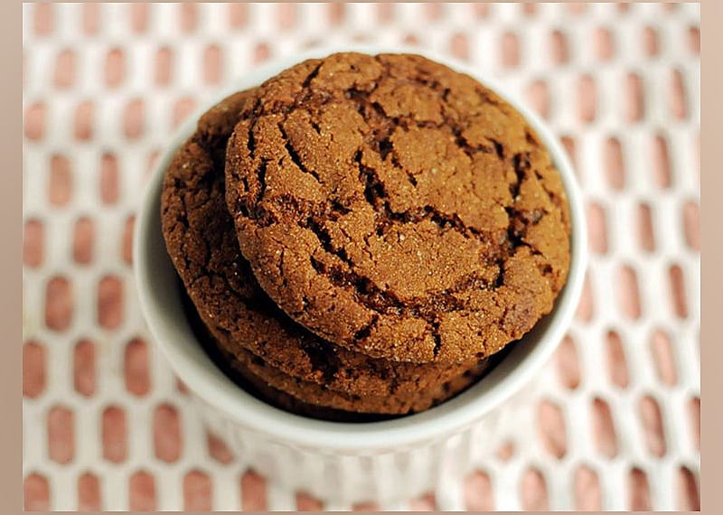 Big soft ginger cookies