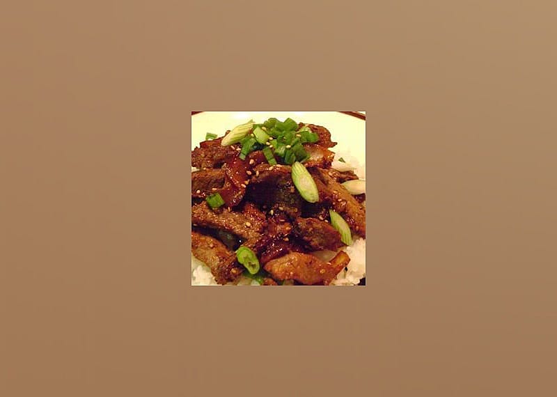 Bulgogi (Korean Barbecued Beef)