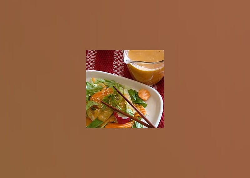 Famous Japanese Restaurant-Style Salad Dressing