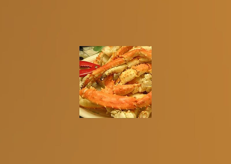 Steamed Lemon Grass Crab Legs