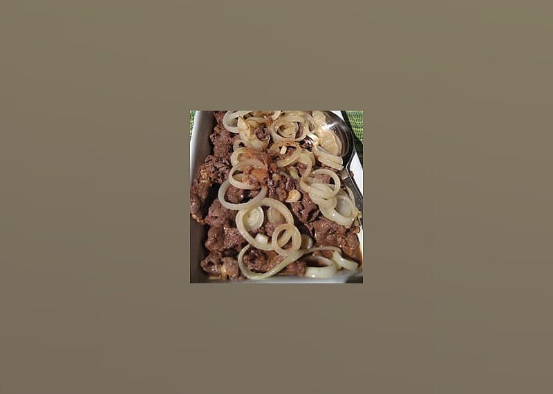 Bistek (Filipino Beef Steak)