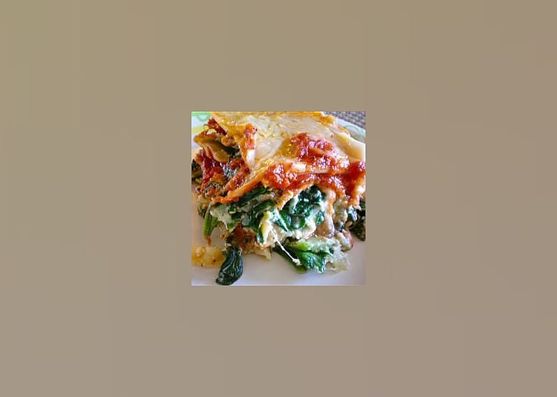 Spinach Lasagna III