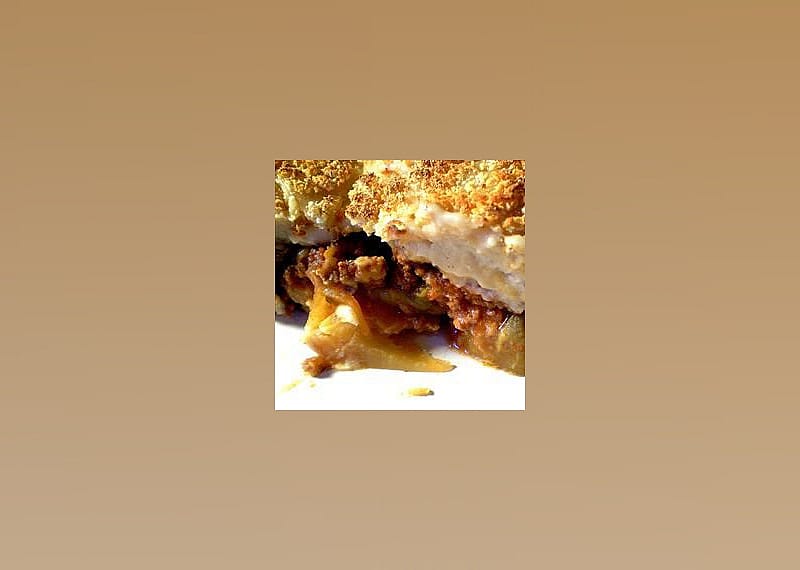 Grilled Eggplant Moussaka