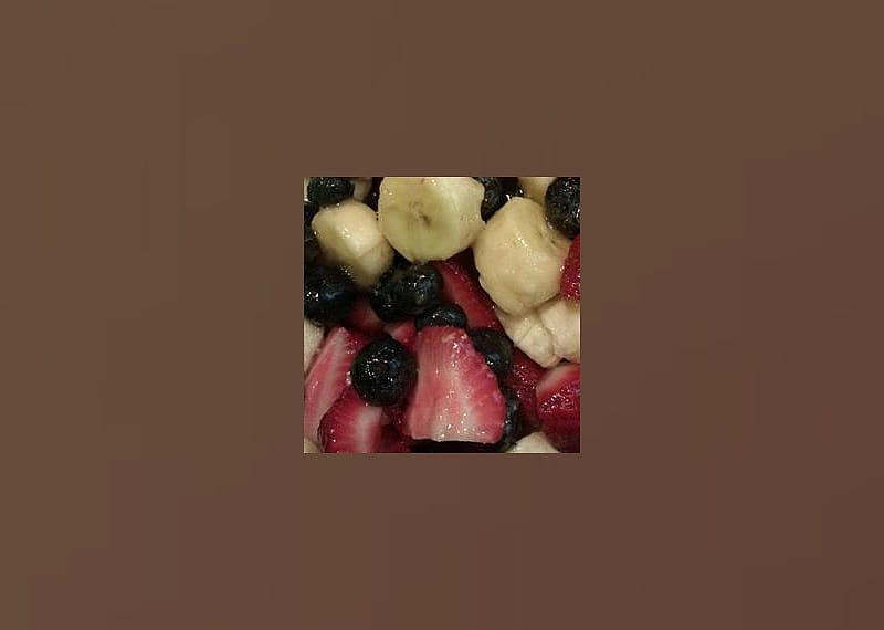 Red, White, and Blueberry Fruit Salad