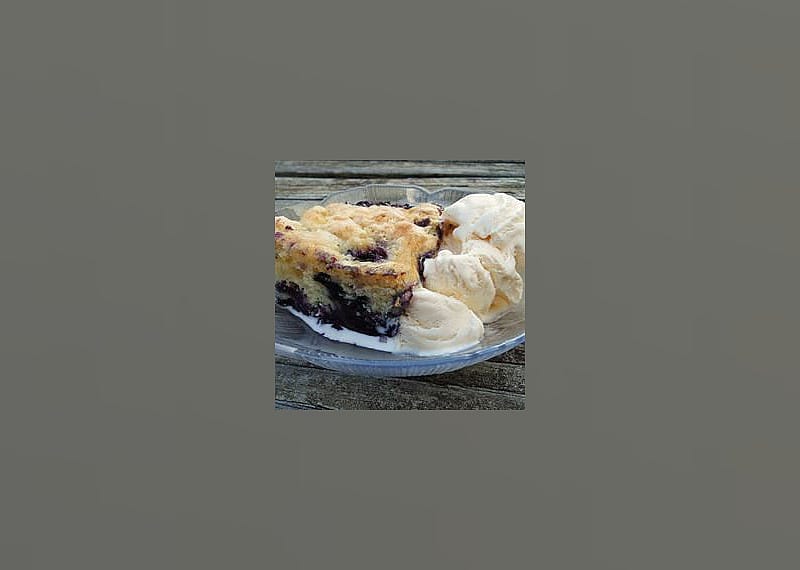 Yummy Blueberry Cobbler