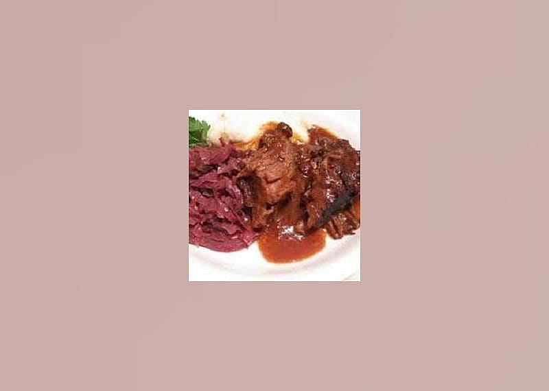 Traditional Sauerbraten