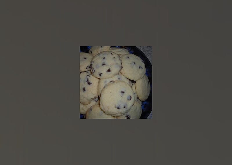 Tina's Shortbread Chocolate Chip Cookies